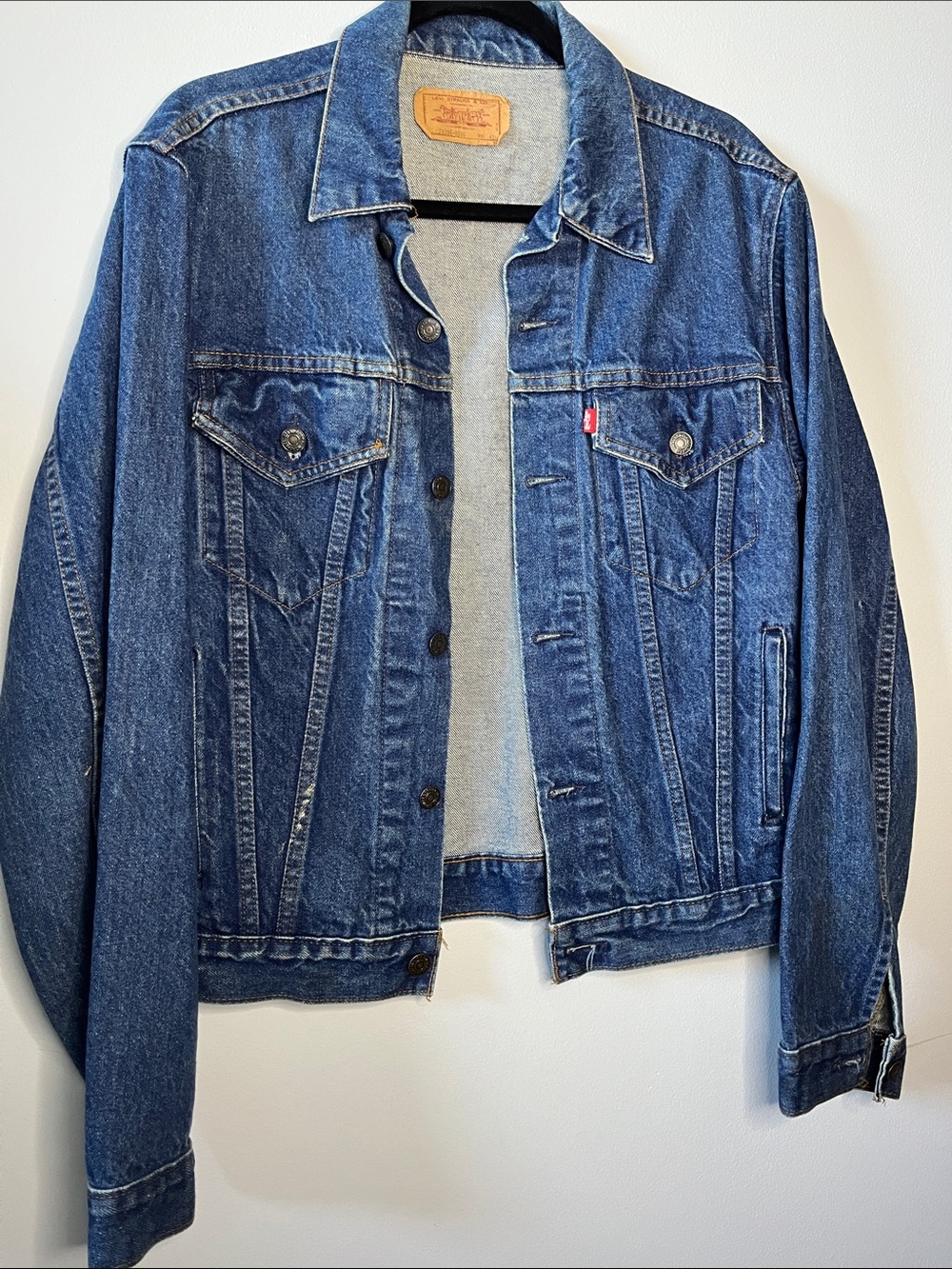 vintage Levi's Type III 71506-0216 Trucker Jacket 1980’s 42long jacket